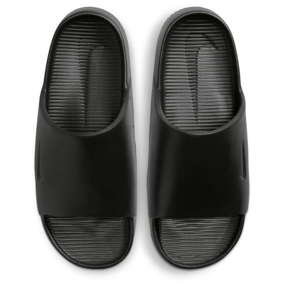 Nike Calm Slide Womens Black Basic Active Slides Size 8 DX4816 001 Brand New - Picture 9 of 12